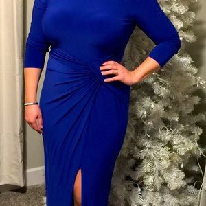 Ralph Lauren Floor length evening gown.